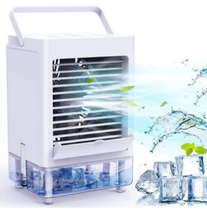 Portable Air Conditioner Fan with 3 Wind Speeds